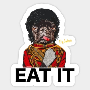 Pug jackson Sticker